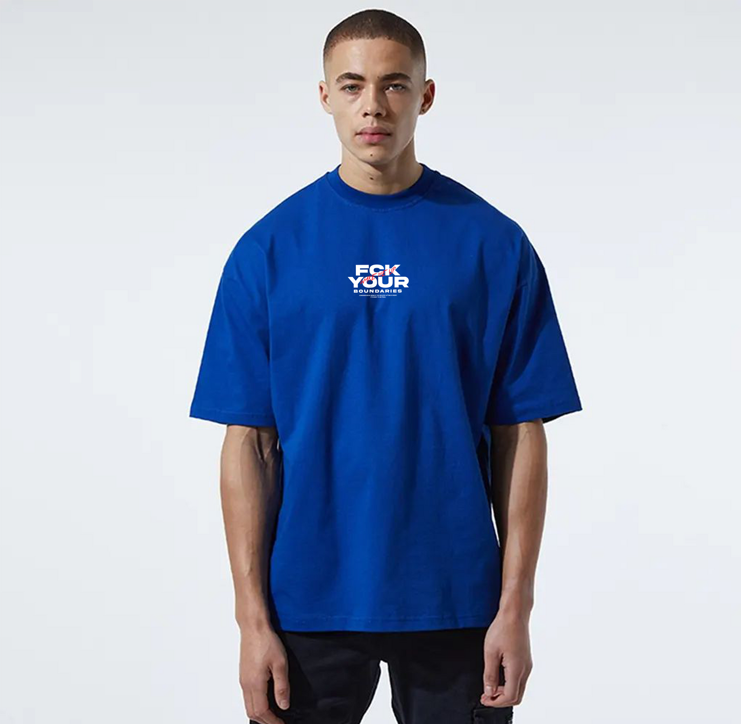 Men's Oversized T-shirt "FCK"