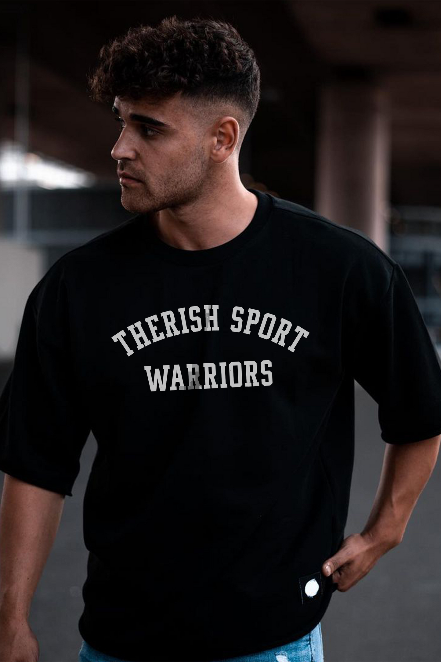 Men's Oversized T-shirt "Warrior"