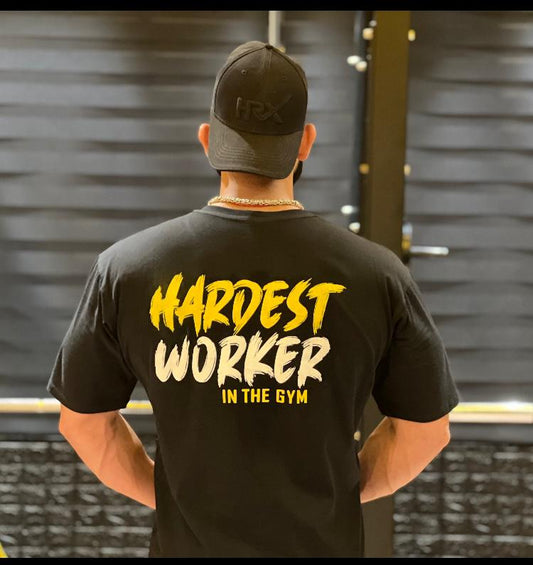 Men's Oversized T-shirt "Hardest"