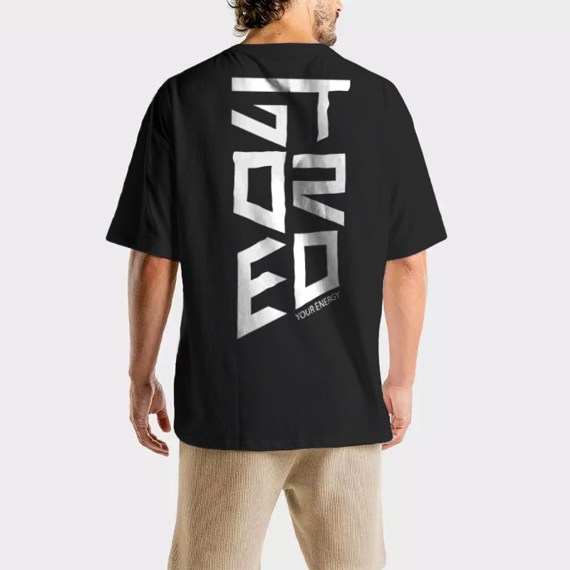 Men's Oversized T-shirt "STORED"