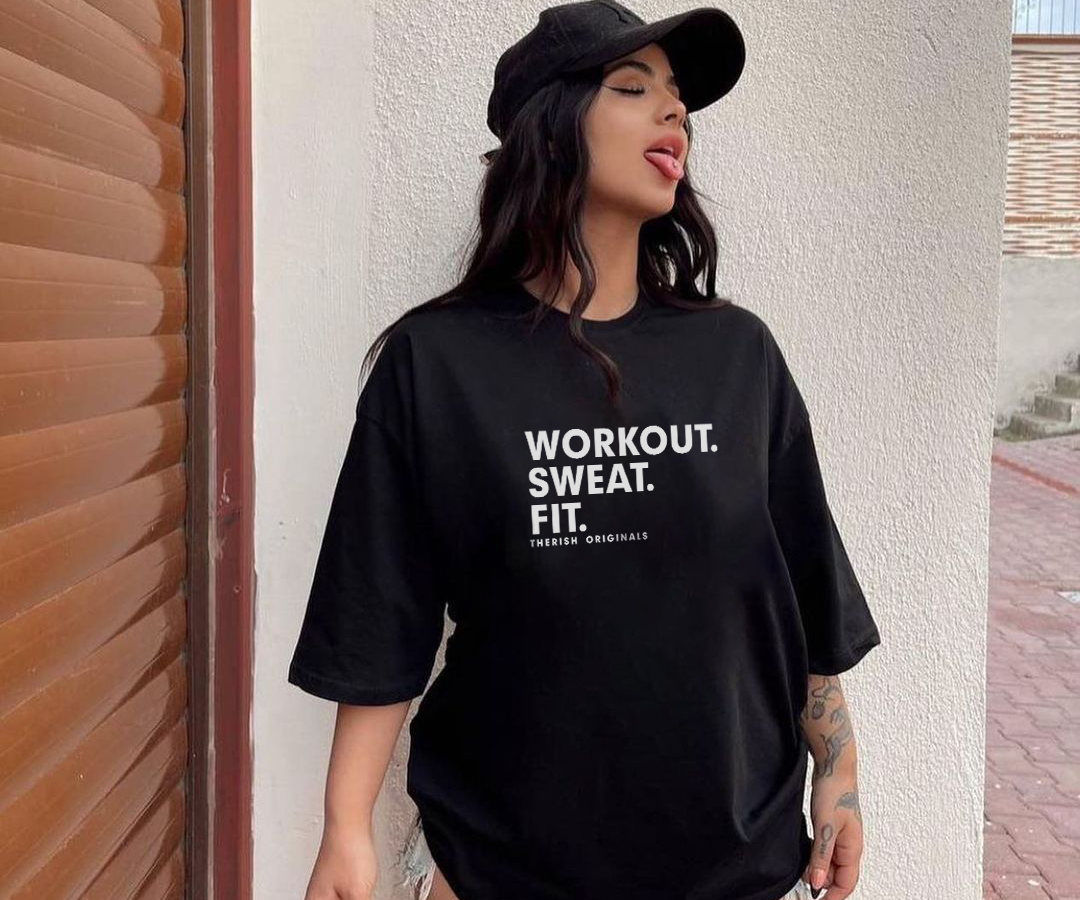 Women's Oversized T-shirt "W S F"