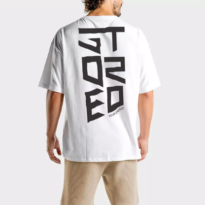 Men's Oversized T-shirt "STORED"