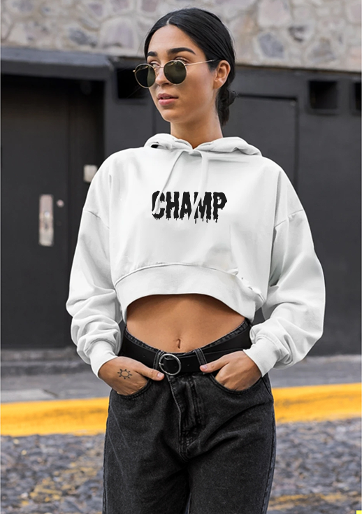 Champ Crop Hoodie