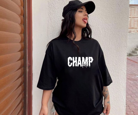 Women's Oversized T-shirt "Champ"