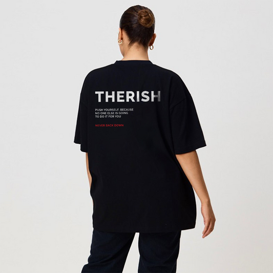 Women's Oversized T-shirt "Therish Signature"