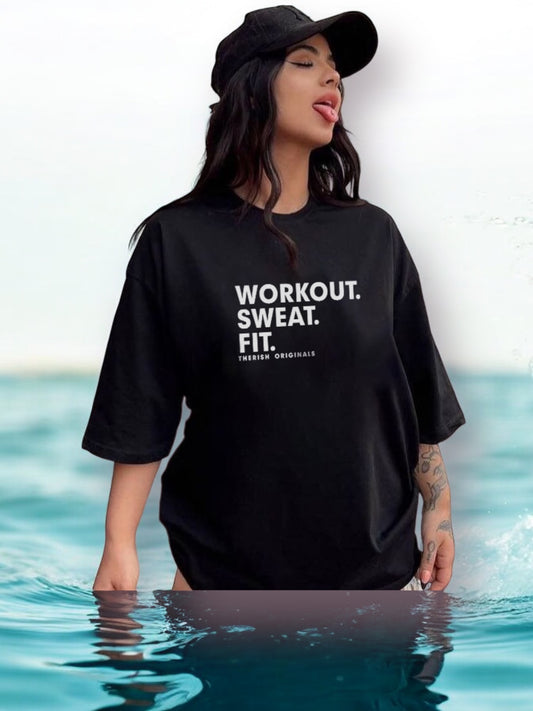 Women's Oversized T-shirt "W S F"