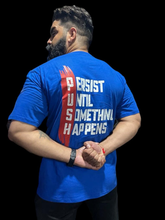 Men's Oversized T-shirt "PUSH"