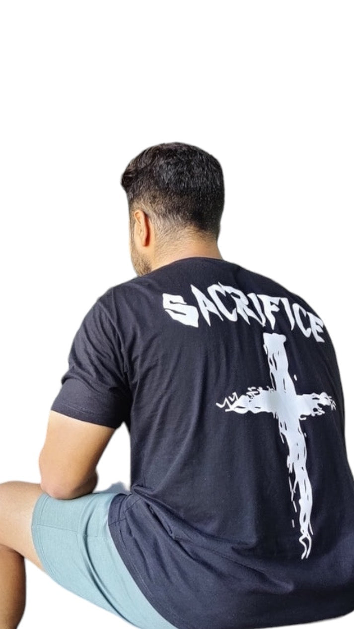Men's Oversized T-shirt"Sacrifice"