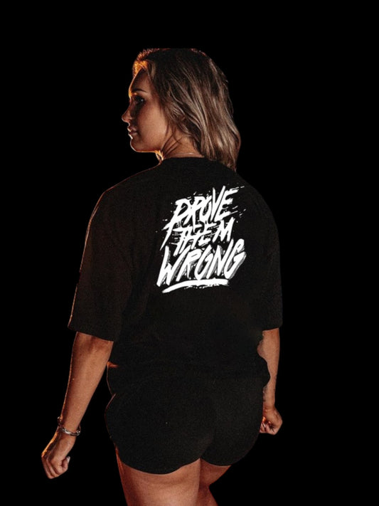 Women's Oversized T-shirt "Prove"