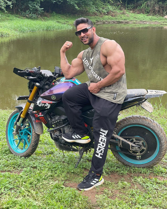 Black Edition Rib Jogger