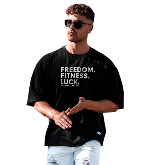 Men's Oversized T-shirt "Freedom"