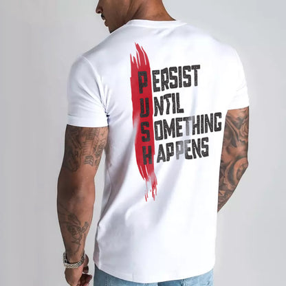Men's Regular fit tshirt "PUSH"