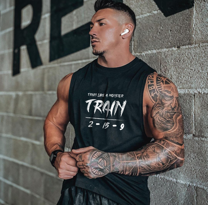 Men's Fit Tanks"Train"