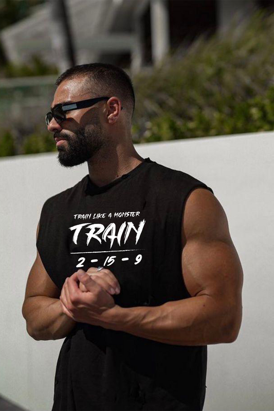 Men's Fit Tanks"Train"
