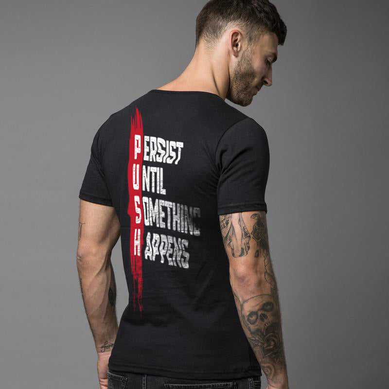 Men's Regular fit tshirt "PUSH"